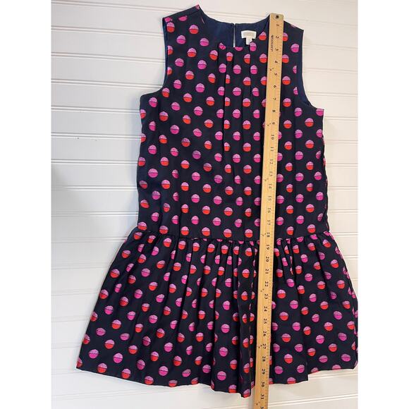 NWOT Gymboree Girls Metallic Dot Dress Flutter Waist Sleeveless - Size Girl's 12 - Picture 3 of 6